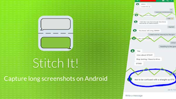 Stitch It Android App 