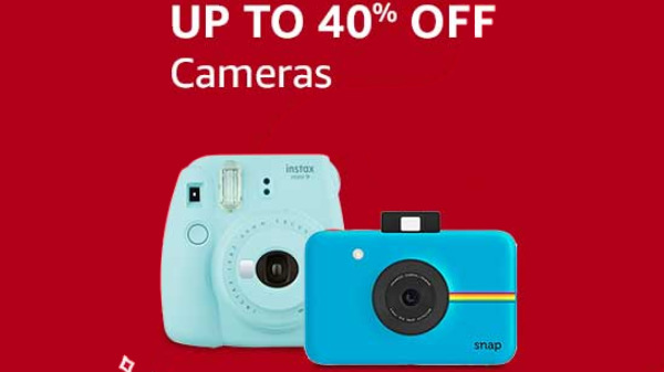 Up To 40% Off On Cameras