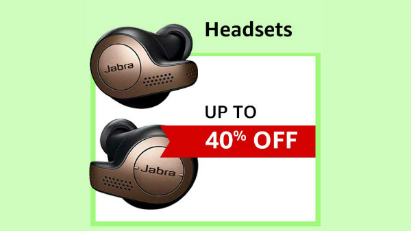 Up To 40% Off On Headsets