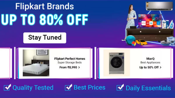 Up To 80% Off On Flipkart Brands