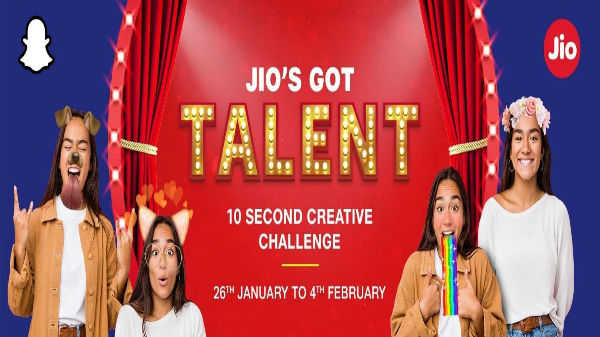 Snapchat For Jio’s Got Talent