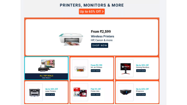 Printers Starts From Rs 2,799