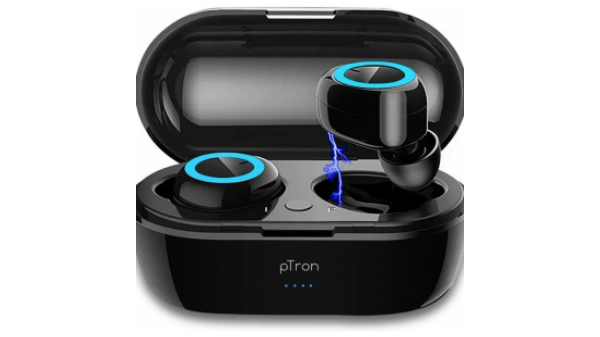 pTron Bassbuds in-Ear True Wireless Bluetooth Headphones