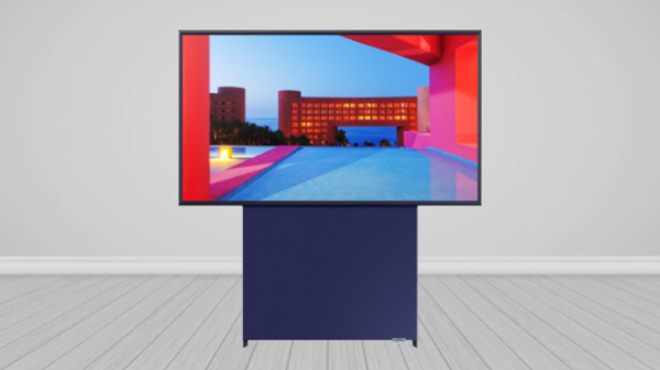 Samsung Sero: TV That Rotates To Match With Paired Smartphone Samsung Sero: TV That Rotates To Match With Paired Smartphone