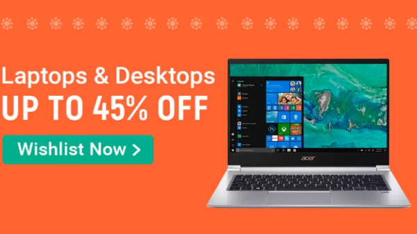 Up To 45% Off On Laptops And Desktops