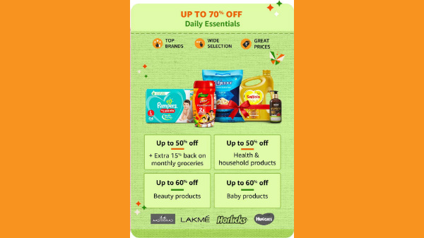 Up to 70% Off on Daily Essential