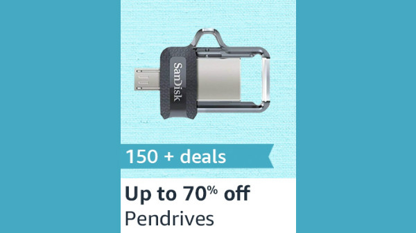 Up To 70% Off On Pendrives