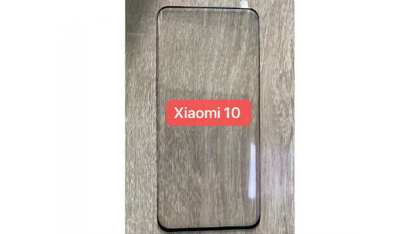 Xiaomi Mi 10 Tempered Glass Leaks Showing Curved Design