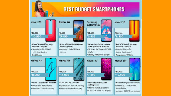 Amazon Offers On Budget Smartphones
