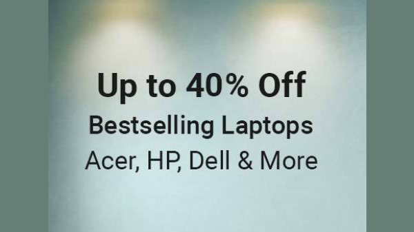 Flipkart Discount Offers On Best Selling Laptops