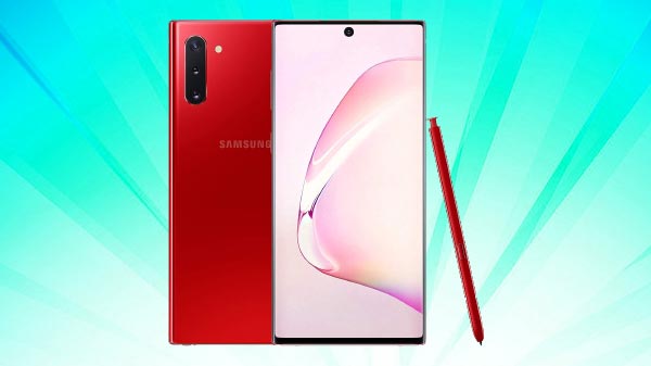 Samsung Galaxy Note 10 Plus Aura Red