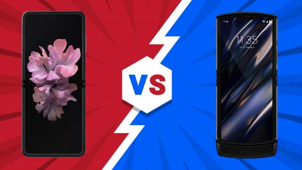 Galaxy Z Flip Vs Moto Razr 2019 Design