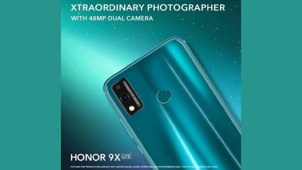 Honor 9X Lite Poster Leak