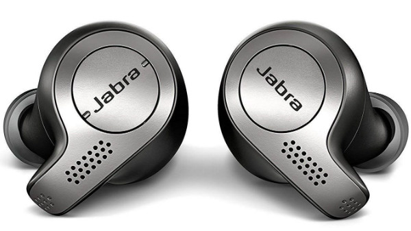 Jabra Elite 65t Alexa Enabled True Wireless Earbuds with Charging Case (Titanium Black)
