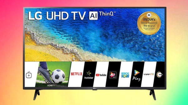 LG 108 cm (43 inches) 4K UHD Smart LED TV 43UM7290PTF