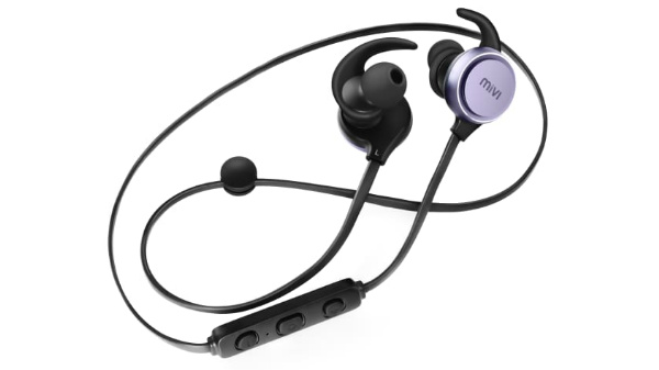 Mivi ThunderBeats Wireless Bluetooth Earphones with Mic - Gun Metal
