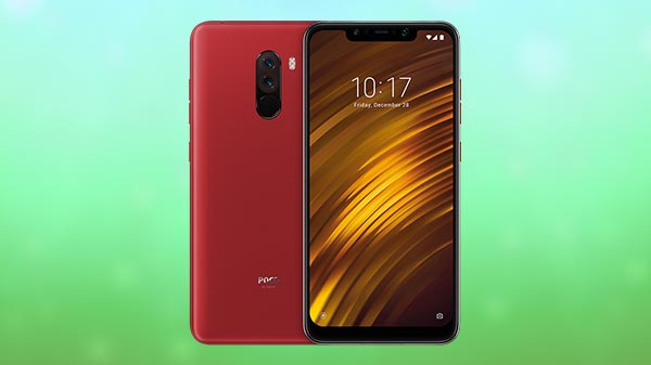 POCO F1 (Rosso Red, 128 GB)  (6 GB RAM)