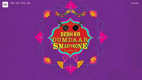 Hint From Xiaomi India Head