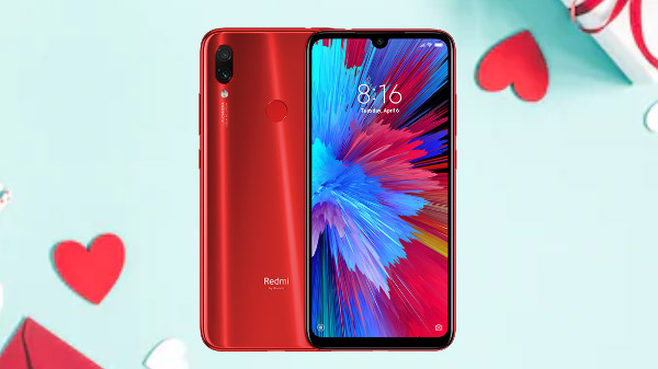 Redmi Note 7S (Ruby Red, 64 GB)  (4 GB RAM)