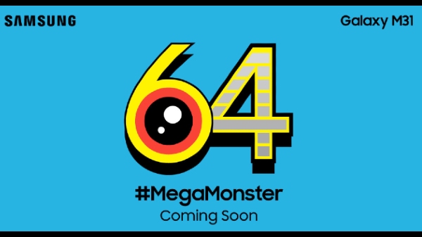 Samsung Galaxy M31 Confirmed To Offer 64MP Camera
