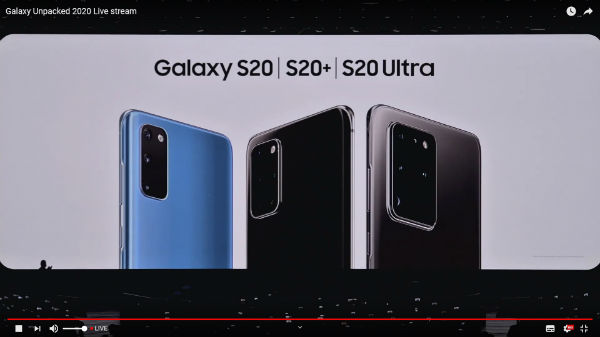 Samsung Galaxy S20 Launch