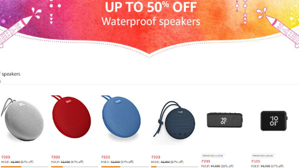 Up To 25% OFF Waterproof Speaker