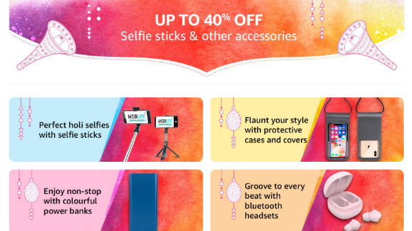 Up To 40% OFF On Selfie Sticks And Other Mobile Accessories