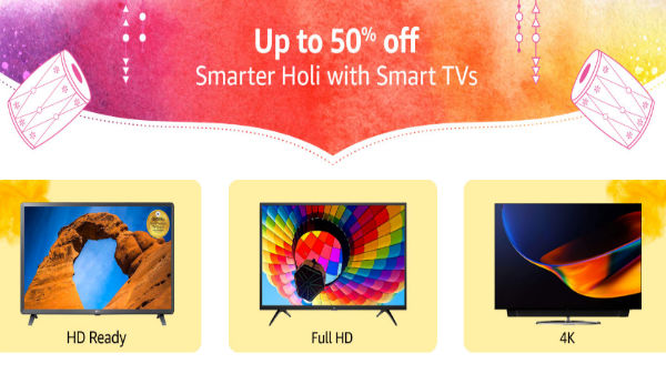 Up To 50% OFF On Smart TVs