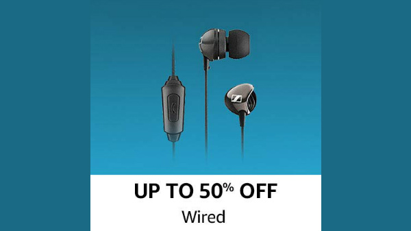 Up To 50% Off On Wired