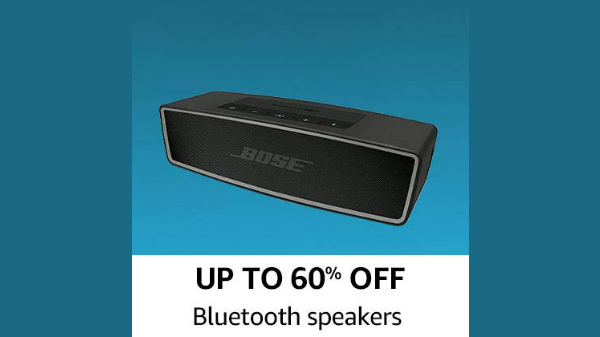 Up To 60% Off On Bluetooth Speaker