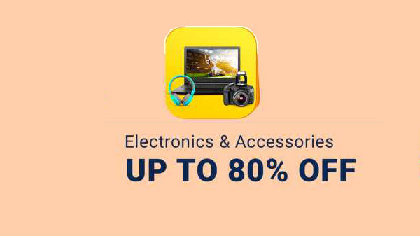 Up To 80% Off On Electronics And Accessories