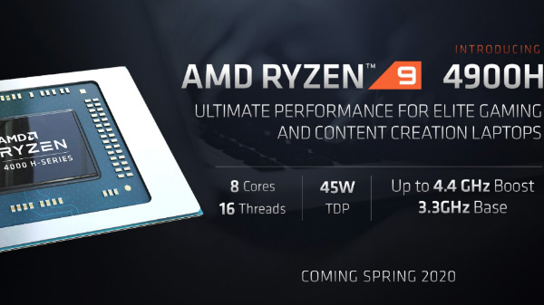 AMD Ryzen 9 4900H Mobile Gaming CPU Officially Unveiled