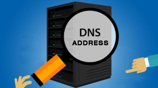 4) Edit the DNS Address