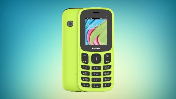 Lava A1 colors feature phone