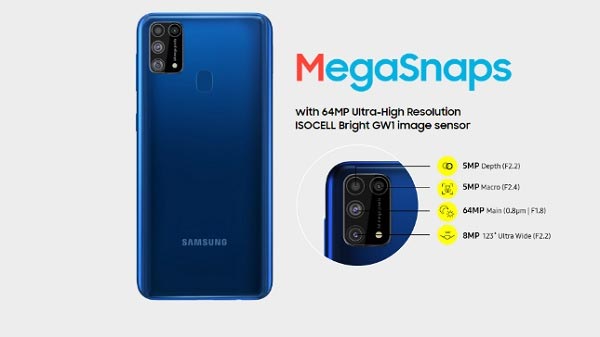 Top 5 Features That Make Galaxy M31 The Best Smartphone Under Rs. 15k