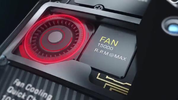 Nubia Red Magic 5G Cooling Feature