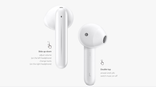 Oppo Enco Free Touch Controls 