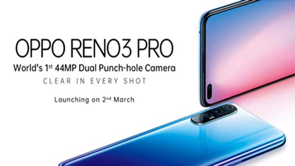 Oppo Reno 3 Pro India Launch Live Stream: Expected Price And Specs