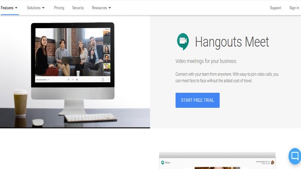 Google Hangouts Meet