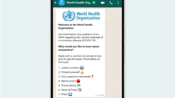Top Chatbots To Access Authentic Coronavirus (COVID-19) Updates