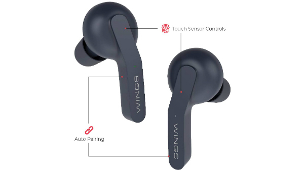Wings Troopers in-Ear True Wireless Bluetooth Earbuds