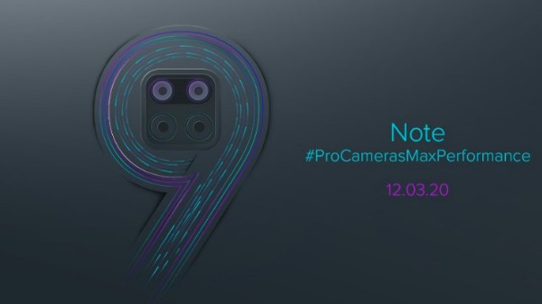 Redmi Note 9 Geekbench Listing 