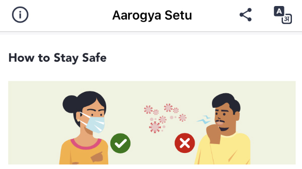 Aarogya Setu App Recommendations
