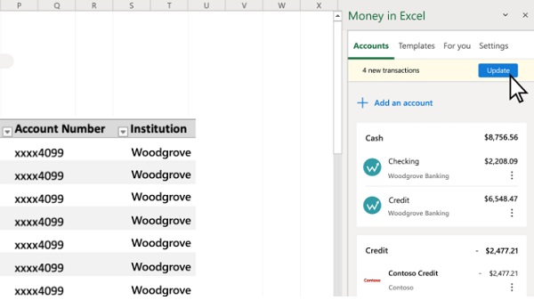 Money-Service In Excel