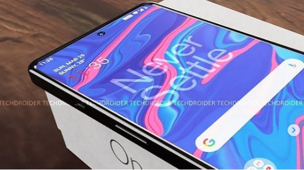 OnePlus Z Concept Render Surfaces Online With Punch Hole Display