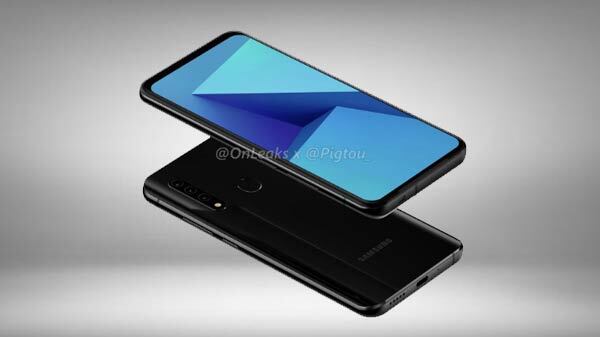 Samsung's First Pop-Up Selfie Camera Phone Surfaces In Leaked Renders
