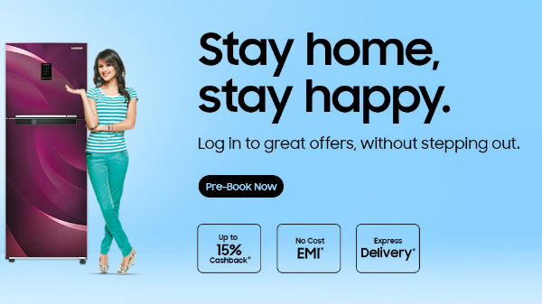 Samsung ‘Stay Home, Stay Happy' Offers For You