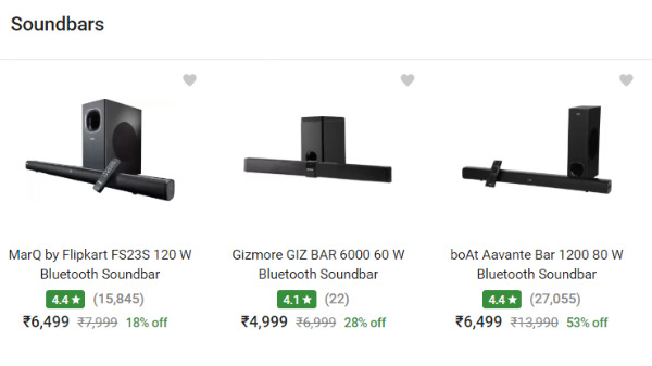 Up to 40% Off On Soundbars