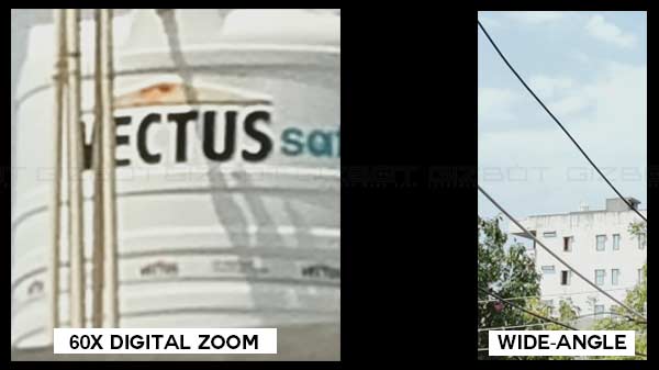 5x Optical, 10x Hybrid And 60x Digital Zoom