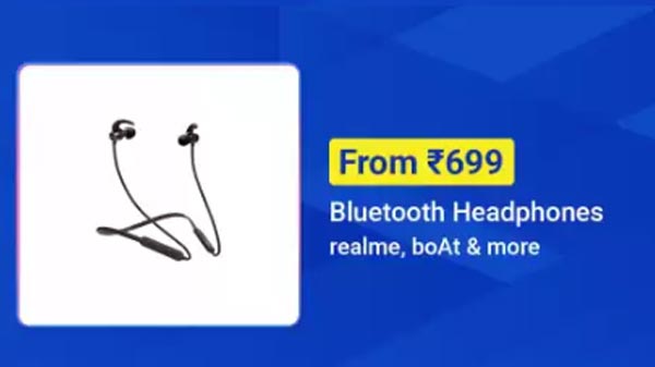 Bluetooth Headphones Starts From Rs. 699